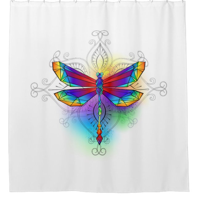 Rainbow Polygonal Dragonfly (Front)