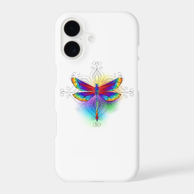 Rainbow Polygonal Dragonfly (Back)