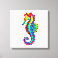Rainbow Polygonal Seahorse