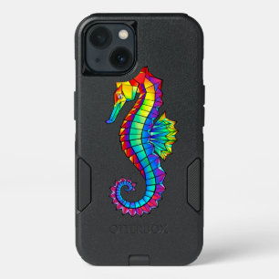 Rainbow Polygonal Seahorse