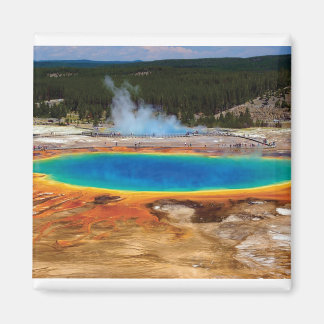 RAINBOW POND IN YELLOWSTONE MAGNET
