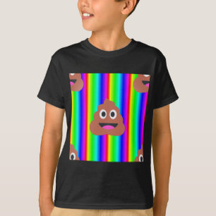 rainbow poop emoji T-Shirt