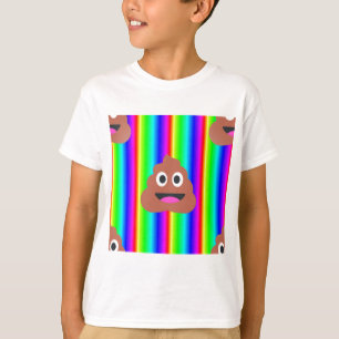 rainbow poop emoji T-Shirt