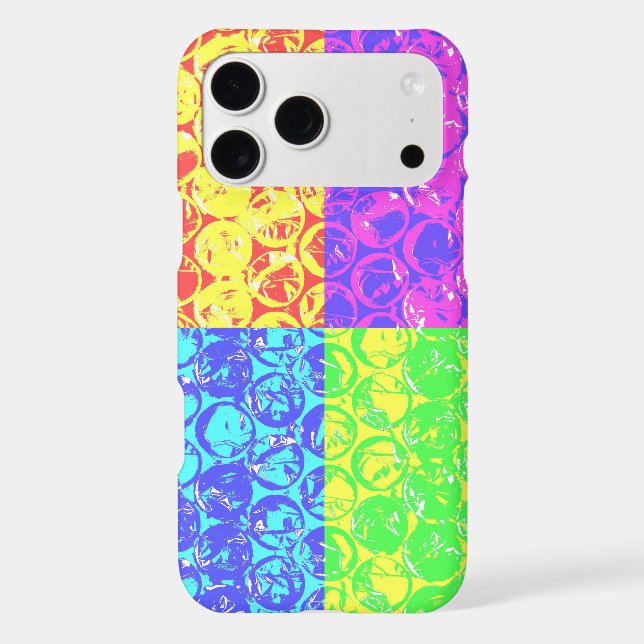 Rainbow pop art bubble wrap (Back)