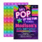 Rainbow Pop Fidget Birthday Invitation for Girls