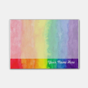 Rainbow Post it Note
