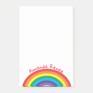 Rainbow Post-it Notes