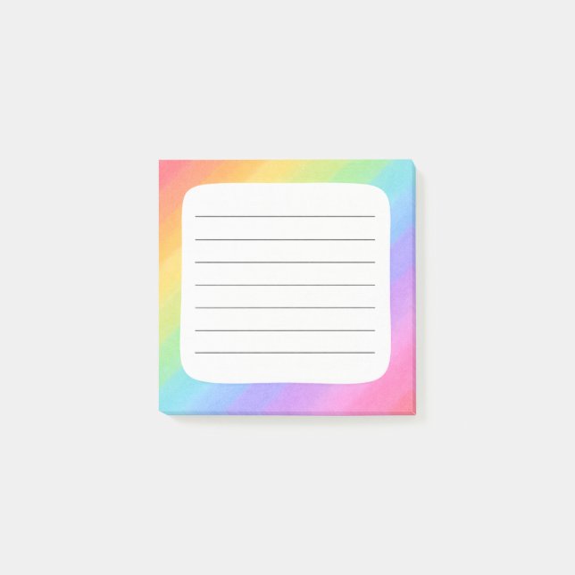 Rainbow Post-it Notes (Front)