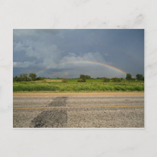 Rainbow Postcard