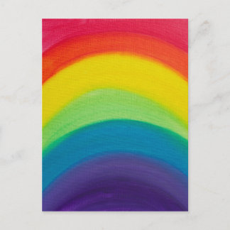 Rainbow Postcard