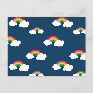 Rainbow Postcard