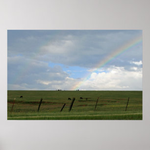 "Rainbow Prairie" Poster