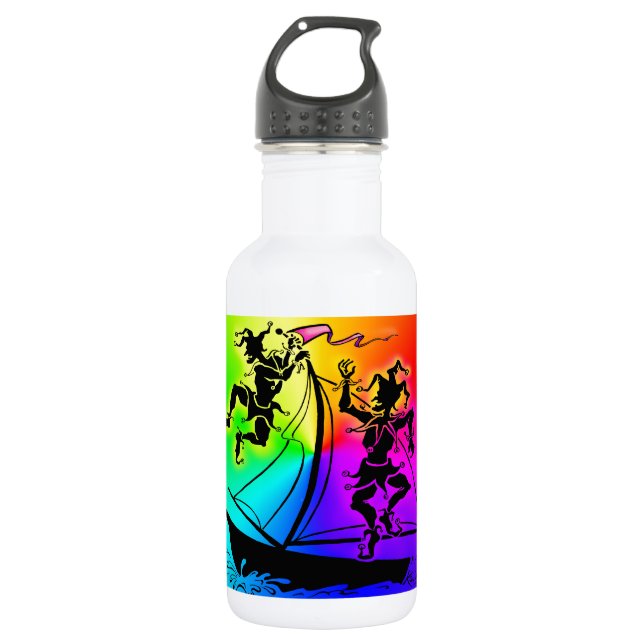 Rainbow Pride 532 Ml Water Bottle (Front)