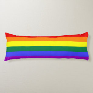 Rainbow Pride Flag Body Pillow