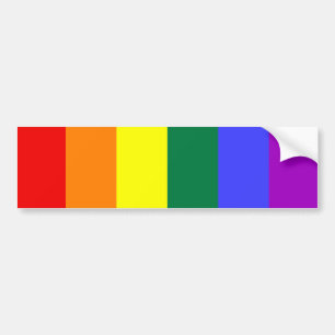 Rainbow Pride Flag Bumper Sticker