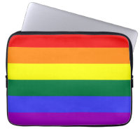 Rainbow Pride Flag Electronics Sleeve
