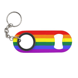Rainbow Pride Flag Mini Bottle Opener