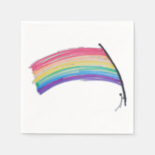 Rainbow Pride Flag Napkin