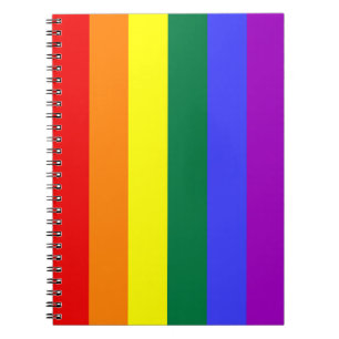 Rainbow Pride Flag Notebook