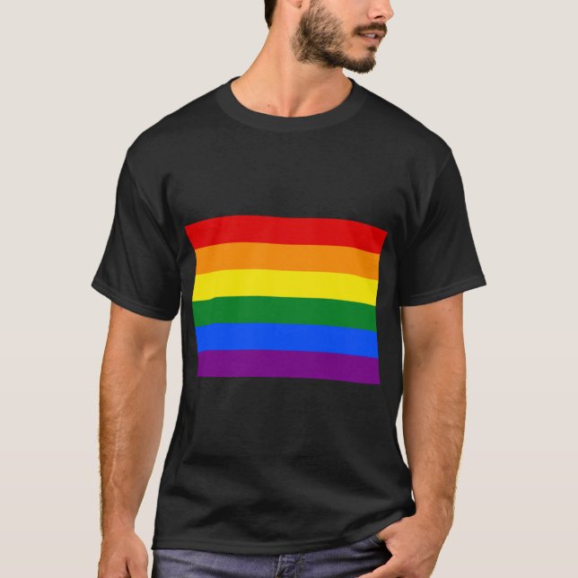 Rainbow Pride  funny T-Shirt (Front)