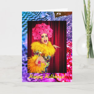 Rainbow Pride "Happy Holiday" Card