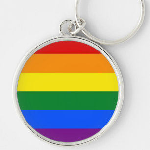 Rainbow Pride Keychain