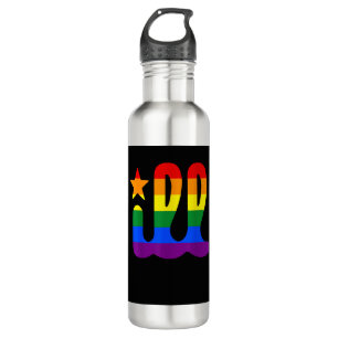 Rainbow Pride Love ill Philadelphia Philly Gay Pri 710 Ml Water Bottle