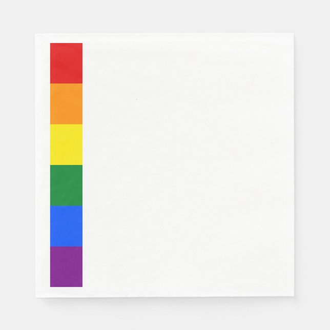 Rainbow Pride Napkin (Front)