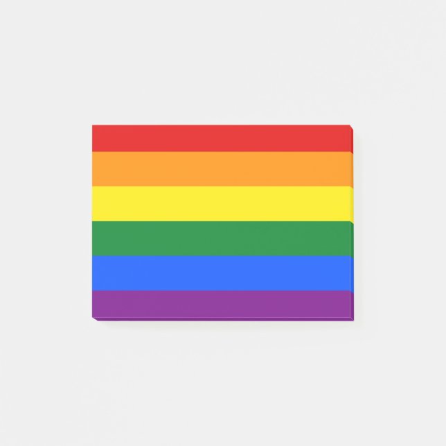 Rainbow Pride Post-it Notes (Front)
