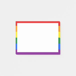 Rainbow Pride Post-it Notes