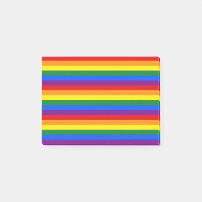 Rainbow Pride Post-it Notes (Front)