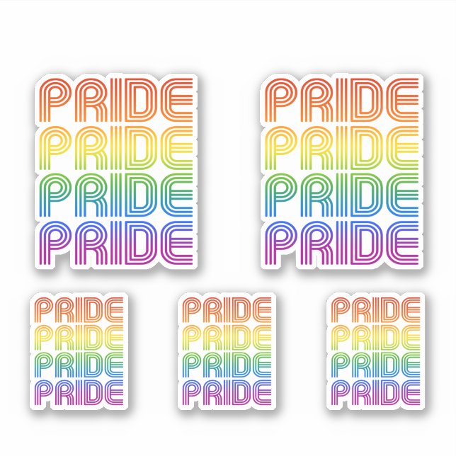 Rainbow Pride Retro (Front)