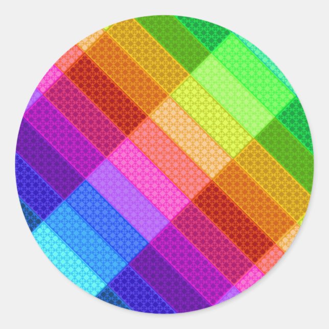 Rainbow pride sticker (Front)