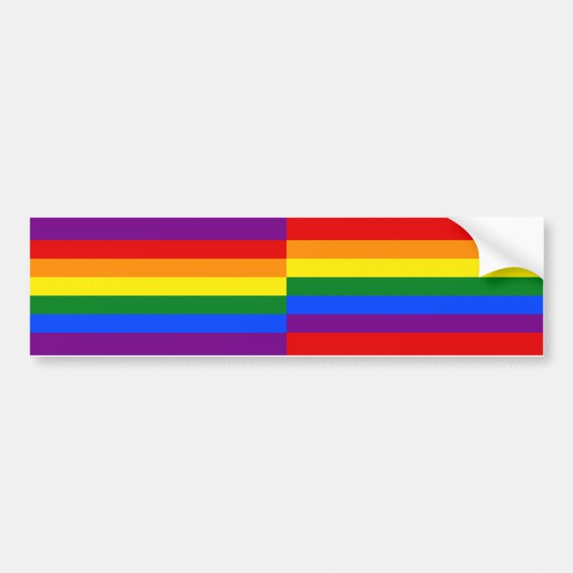 Rainbow Pride sticker - cut to customize! (Front)