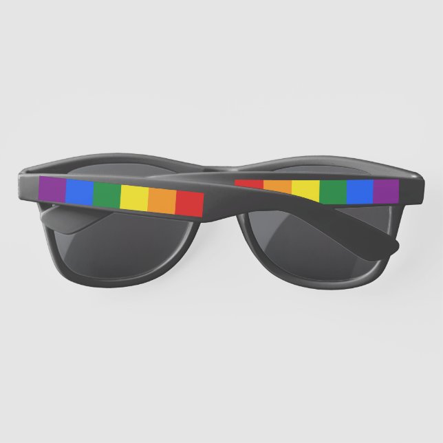 Rainbow Pride Sunglasses (Back)