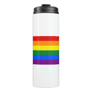 Rainbow Pride Thermal Tumbler