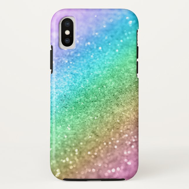 Rainbow Princess Glitter #1 #shiny Case-Mate iPhone Case (Back)