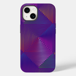 Rainbow Prism On Purple Case-Mate iPhone 14 Case