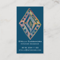 Rainbow prism vertical creative geometric