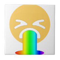 rainbow puke emoji