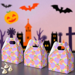 Rainbow Pumpkin Fun, Party Favour, Colourful Gift  Favor Box