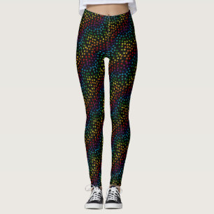 Rainbow puppy! leggings