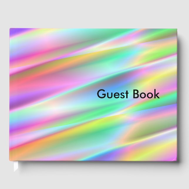 Rainbow Rain Guest Book (Front)
