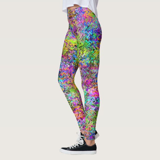 Rainbow Ramen Leggings (Left)