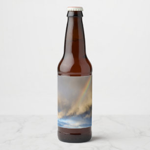 rainbow rebellion beer bottle label