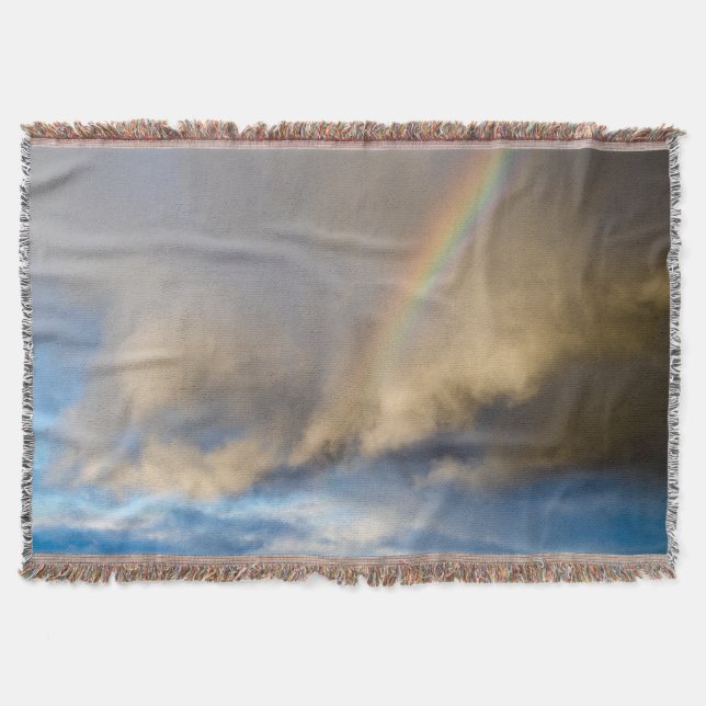 rainbow rebellion throw blanket (Front)