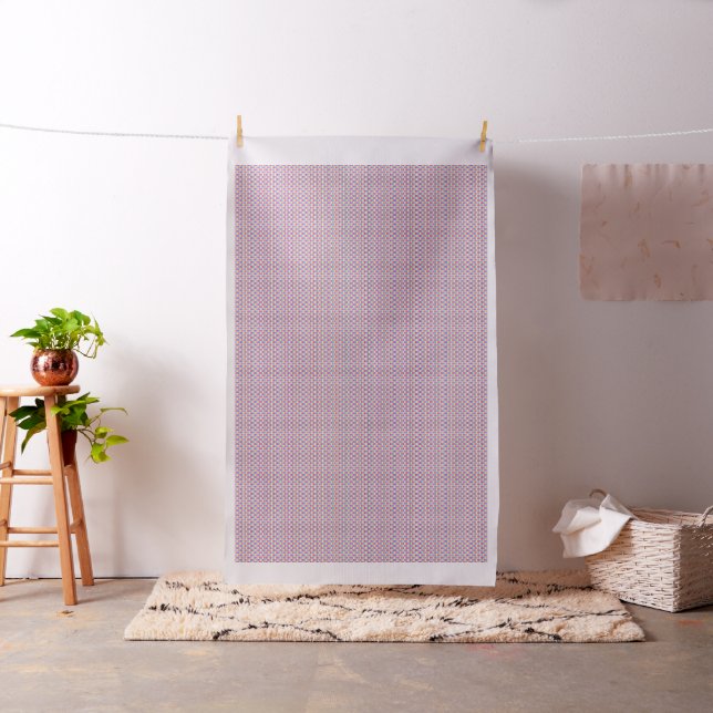 Rainbow Rectangle Pattern Fabric (In Situ)