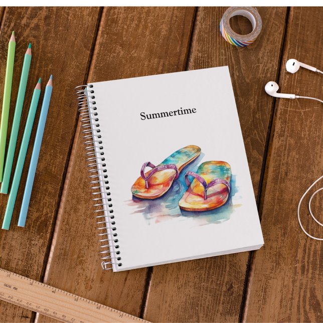 Rainbow Reef Flip Flops, custom Planner (Creator Uploaded)