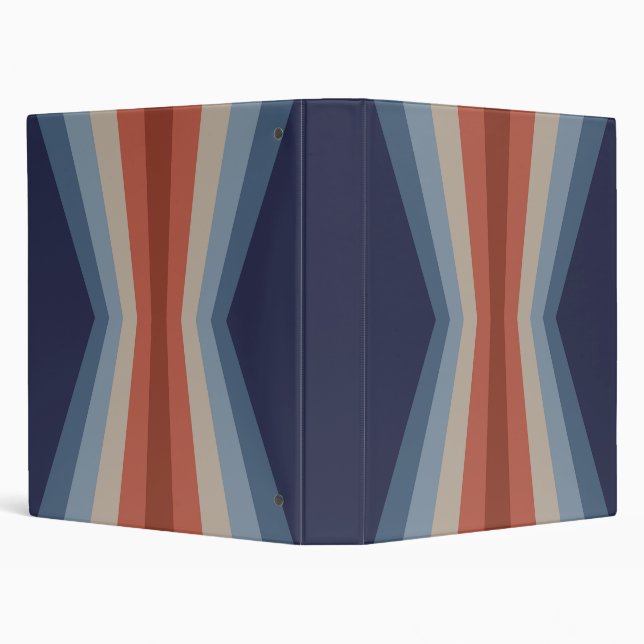 Rainbow reflection in retro style binder (Background)