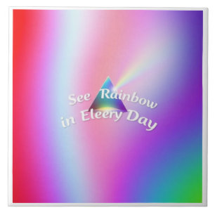 Rainbow Reflections Tile